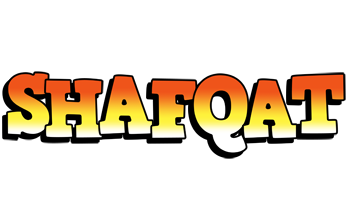 Shafqat sunset logo