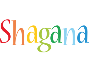 Shagana birthday logo