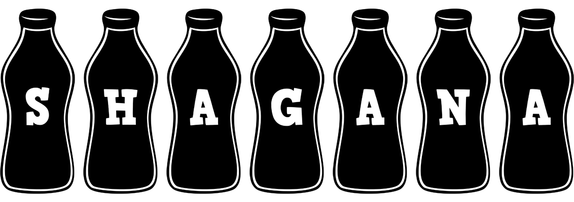 Shagana bottle logo