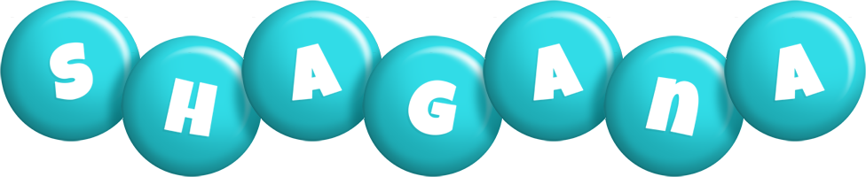 Shagana candy-azur logo
