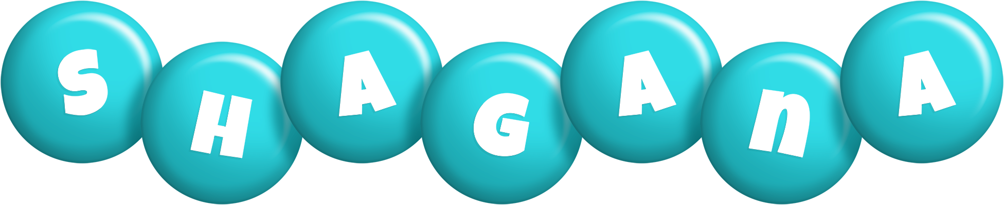 Shagana candy-azur logo