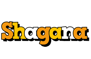 Shagana cartoon logo