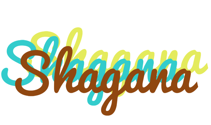 Shagana cupcake logo