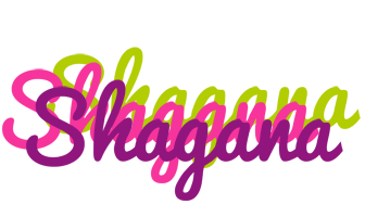 Shagana flowers logo