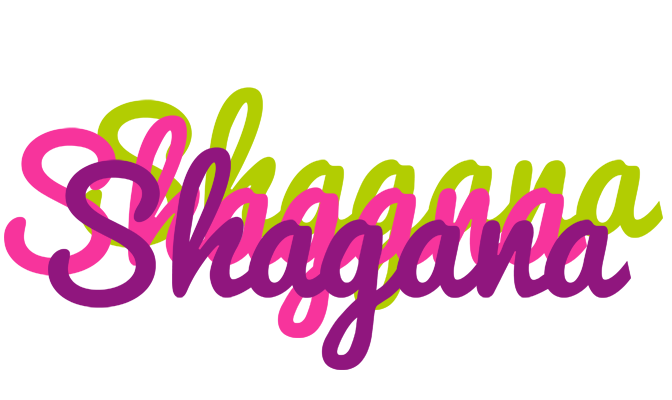 Shagana flowers logo