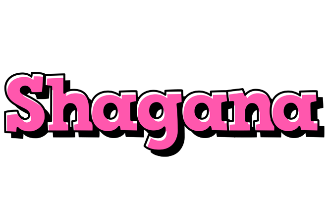 Shagana girlish logo