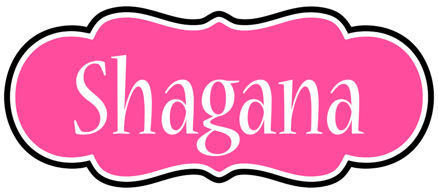 Shagana invitation logo
