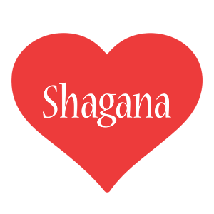 Shagana love logo