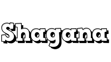 Shagana snowing logo