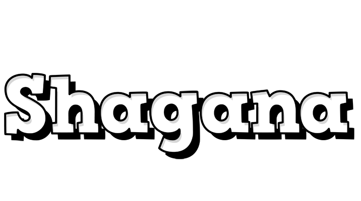 Shagana snowing logo