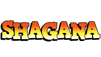 Shagana sunset logo