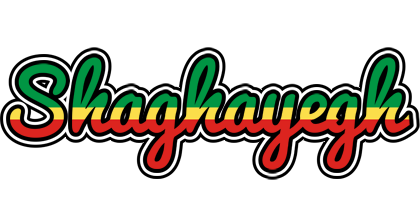 Shaghayegh african logo