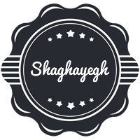 Shaghayegh badge logo