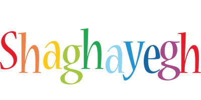 Shaghayegh birthday logo