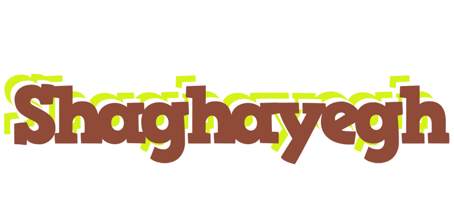 Shaghayegh caffeebar logo
