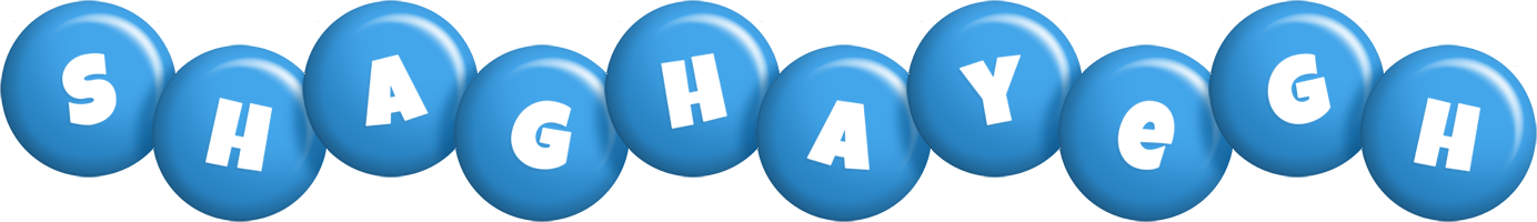 Shaghayegh candy-blue logo