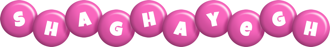 Shaghayegh candy-pink logo