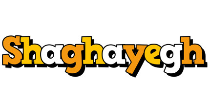 Shaghayegh cartoon logo