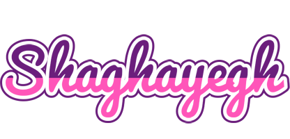 Shaghayegh cheerful logo