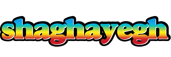 Shaghayegh color logo