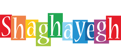 Shaghayegh colors logo