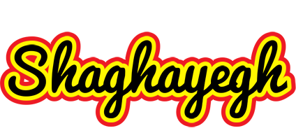 Shaghayegh flaming logo