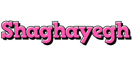 Shaghayegh girlish logo