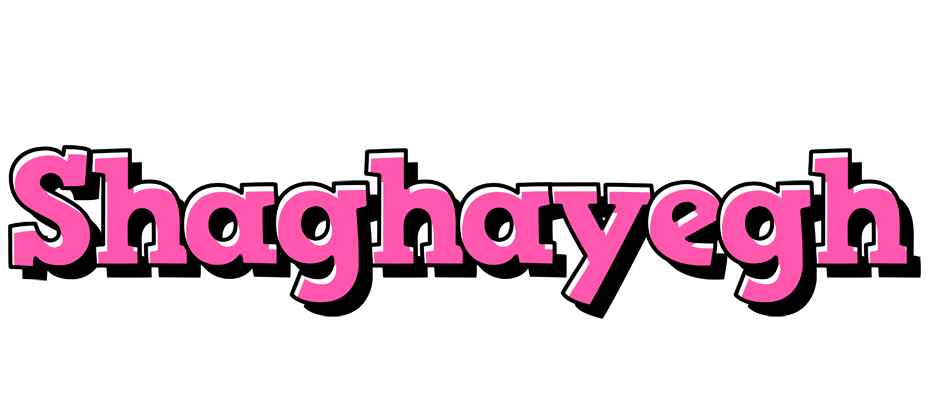 Shaghayegh girlish logo