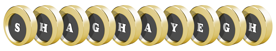 Shaghayegh gold logo