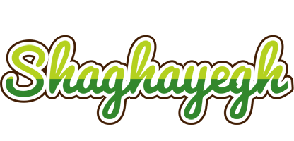 Shaghayegh golfing logo