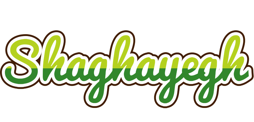 Shaghayegh golfing logo