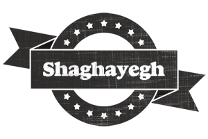 Shaghayegh grunge logo