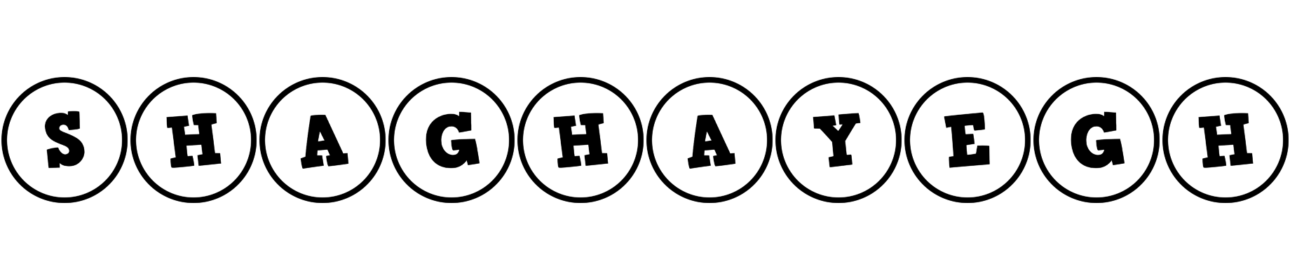 Shaghayegh handy logo