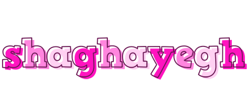 Shaghayegh hello logo