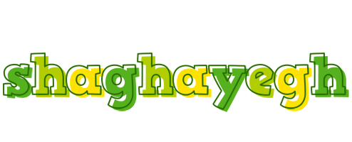 Shaghayegh juice logo