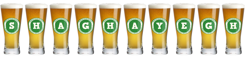 Shaghayegh lager logo