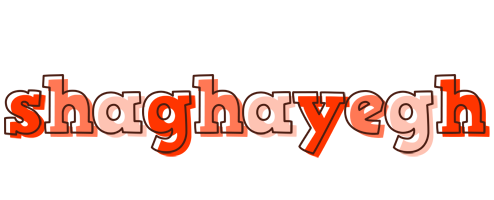 Shaghayegh paint logo