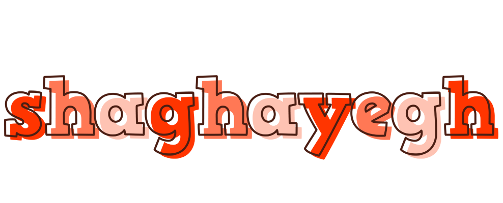 Shaghayegh paint logo