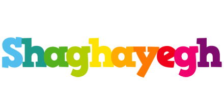 Shaghayegh rainbows logo