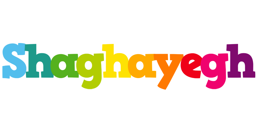 Shaghayegh rainbows logo