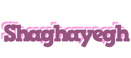 Shaghayegh relaxing logo