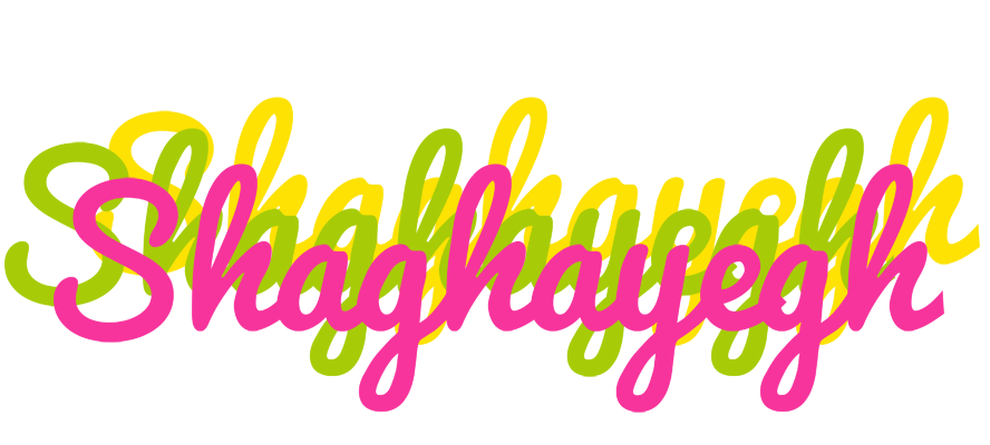Shaghayegh sweets logo