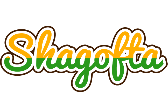 Shagofta banana logo