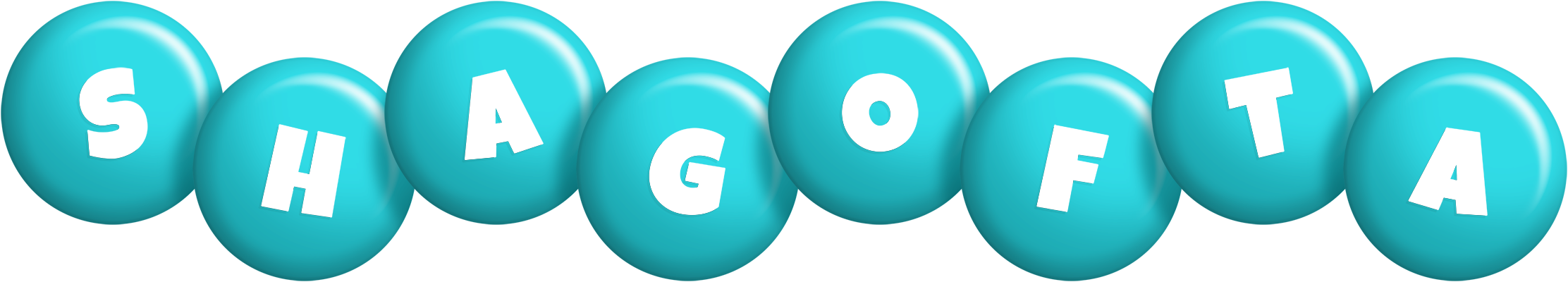 Shagofta candy-azur logo