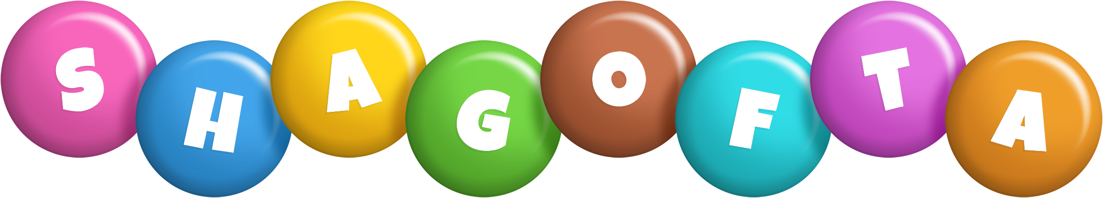 Shagofta candy logo