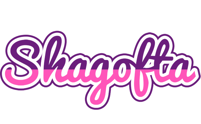 Shagofta cheerful logo