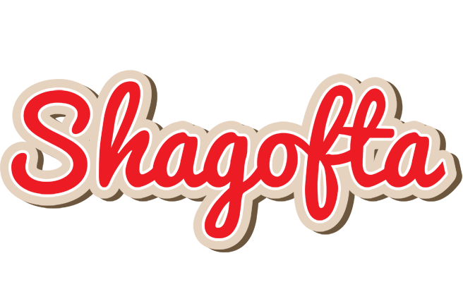Shagofta chocolate logo