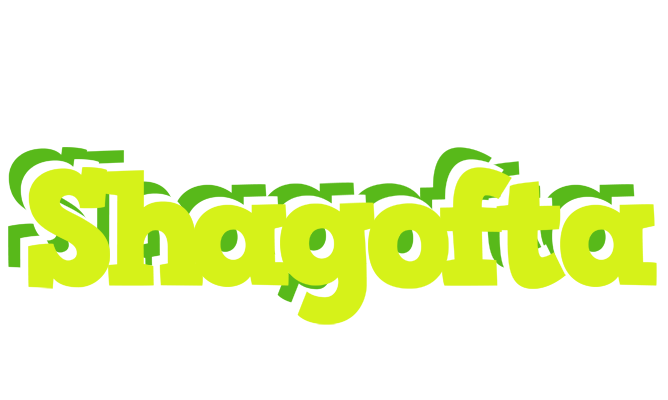 Shagofta citrus logo