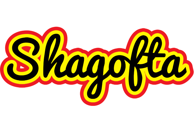 Shagofta flaming logo