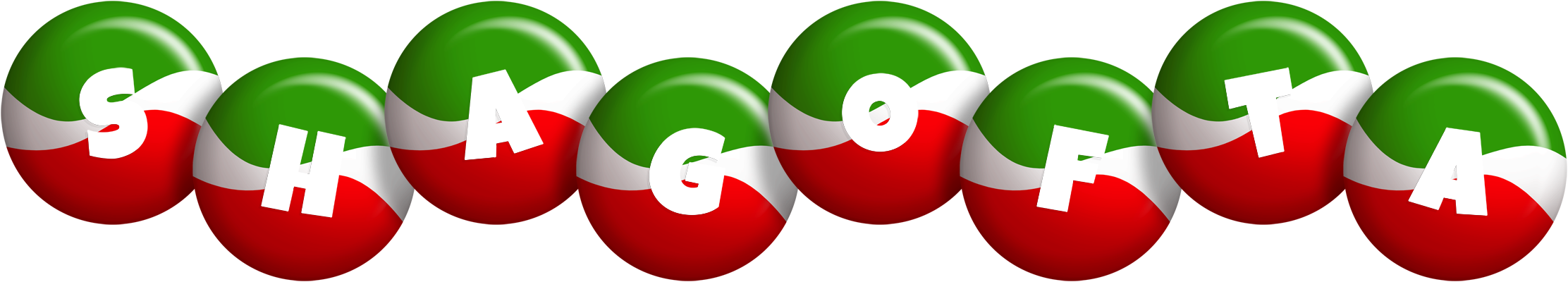 Shagofta italy logo
